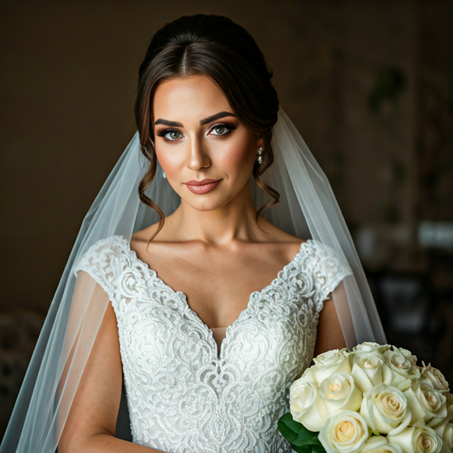 Portrait of a bride