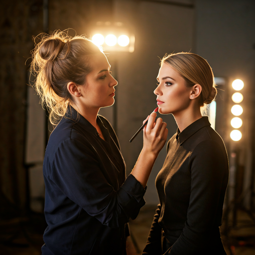 Behind the scenes